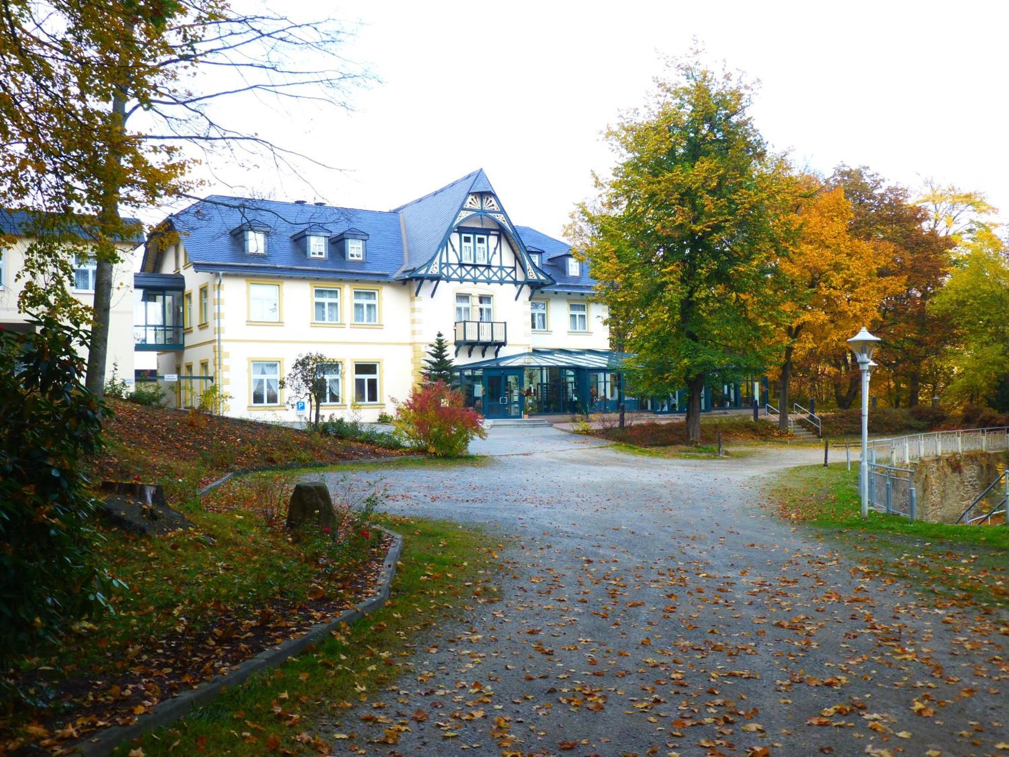 Parkhotel Waldschloesschen Annaberg-Buchholz Buitenkant foto